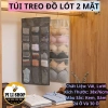 Túi Vải Treo Đồ Lót 2 Mặt 30 Ngăn - Tiết Kiệm Không Gian, Đa Năng, Giá 30.990đ