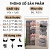 Túi Vải Treo Đồ Lót Uchuu 2 Mặt Nhiều Ngăn - Treo Tường & Tủ, Giá chỉ 35.000 VND 3