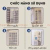 Túi Vải Treo Đồ Lót Uchuu 2 Mặt Nhiều Ngăn - Treo Tường & Tủ, Giá chỉ 35.000 VND 6