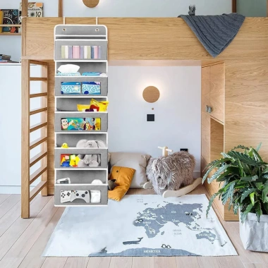 Túi vải treo tường đa lớp - Treo tủ quần áo, đồ lót, giá ưu đãi 79.000₫ 2