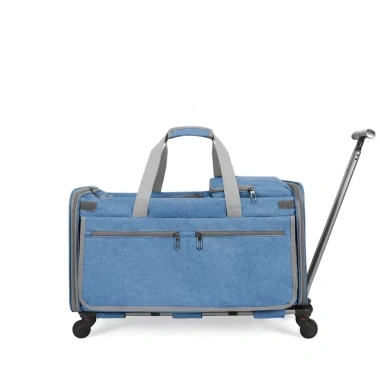 Túi vận chuyển chó mèo size lớn 20kg - bánh xe & tay kéo, giảm giá 895.000₫