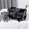 Túi vận chuyển chó mèo size lớn 20kg - bánh xe & tay kéo, giảm giá 895.000₫ 10
