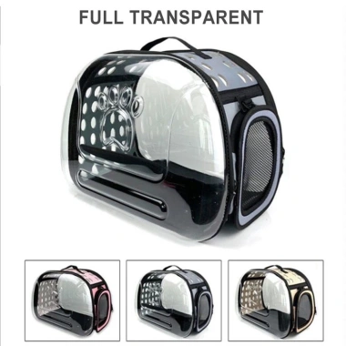 Túi Vận Chuyển Trong Suốt Cao Cấp Cho Chó Mèo - An Toàn, Thoáng Khí, Giá 189.999₫