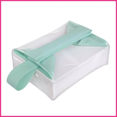 Túi vệ sinh trong suốt từ tính - Hộp trang điểm, khóa chống rò rỉ, giảm 22%