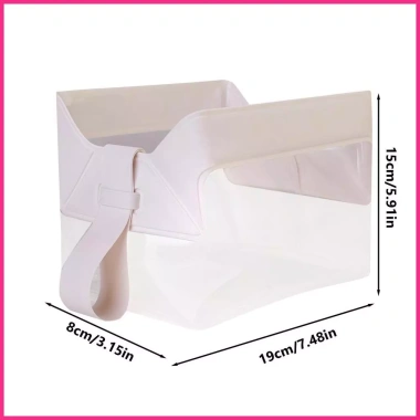Túi vệ sinh trong suốt từ tính - Hộp trang điểm, khóa chống rò rỉ, giảm 22%
