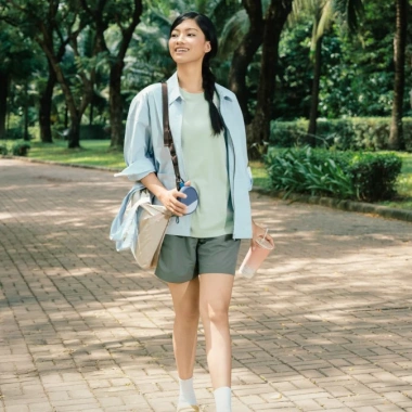 Túi ví mô-đun vải trượt nước đựng chìa khóa, tai nghe tròn, ưu đãi 199k