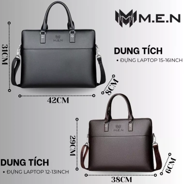 Túi Vip.07 xách trẻ trung văn phòng 13-16 inch M.E.N doanh nhân, giao hàng nhanh