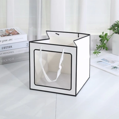 Túi vuông đựng quà sang trọng S830 - Quai dây vải, giá ưu đãi 12,122 VND 7