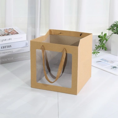 Túi vuông đựng quà sang trọng S830 - Quai dây vải, giá ưu đãi 12,122 VND 10