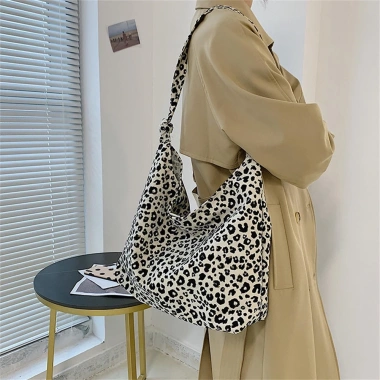 Túi Xách Canvas Họa Tiết Da Báo Sang Trọng Nữ - Giá Ưu Đãi 107.112 VND 3