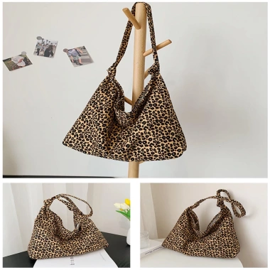 Túi Xách Canvas Họa Tiết Da Báo Sang Trọng Nữ - Giá Ưu Đãi 107.112 VND 8