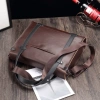 Túi xách cặp da bò công sở T58 Nâu, dây đeo chéo, free ship, giá chỉ 1.58 triệu 7