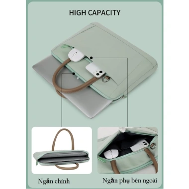 Túi xách chống sốc thời trang cho Laptop và Macbook, giá chỉ 252.000 VNĐ