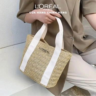 Túi xách cói L Oreal Paris – Đẳng cấp thời trang, chỉ 700.000₫ (giảm từ 889.000₫) 2 Túi xách cói L Oreal Paris – Đẳng cấp thời trang, chỉ 700.000₫ (giảm từ 889.000₫) 2
