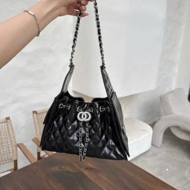 Túi xách công sở dây rút hottrend sang chảnh 28cm, đeo vai tiện dụng đi làm đi chơi giảm giá 172.5k