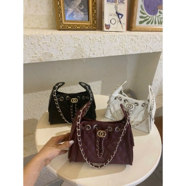 Túi xách công sở dây rút hottrend sang chảnh 28cm, đeo vai tiện dụng đi làm đi chơi giảm giá 172.5k 5 Túi xách công sở dây rút hottrend sang chảnh 28cm, đeo vai tiện dụng đi làm đi chơi giảm giá 172.5k 5