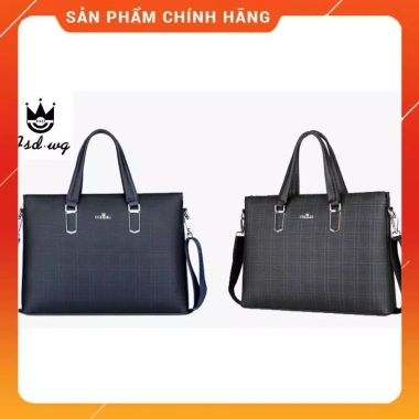 Túi xách công sở nam cao cấp FSD.WG 9.052 - Cặp đựng laptop da, thiết kế thời trang, giá ưu đãi 1.29 triệu