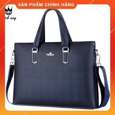 Túi xách công sở nam cao cấp FSD.WG 9.052 - Cặp đựng laptop da, thiết kế thời trang, giá ưu đãi 1.29 triệu