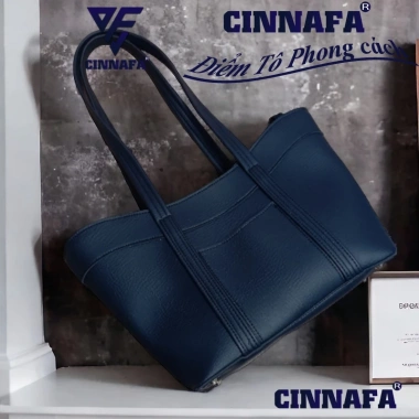 Túi Xách Công Sở Nữ Da 2 Ly Cao Cấp Cinnafa - Hàng Đẹp, Giá Ưu Đãi 154k 2
