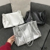 Túi Xách Công Sở Nữ VL Dáng Tote Da PU Mềm In Nổi Hoạ Tiết - Rộng Đựng Sách Vở, Giá 169k