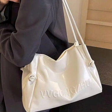 Túi Xách Công Sở Nữ VL Dáng Tote Da PU Mềm In Nổi Hoạ Tiết - Rộng Đựng Sách Vở, Giá 169k