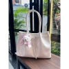 Túi xách công sở tote 35cm basic, kèm gấu xinh, đeo vai thoải mái, chỉ 180k 8