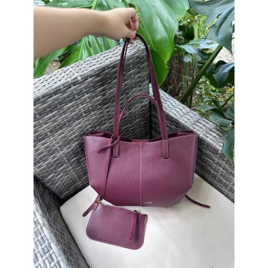 Túi xách công sở tote Pole.n.e vintage sang chảnh - tặng kèm ví, chỉ 190k