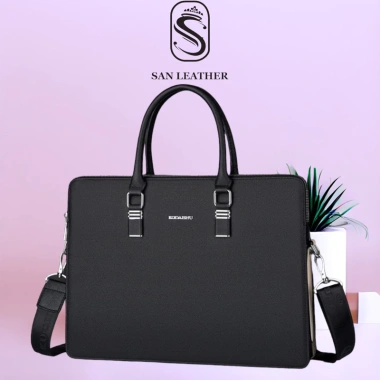 Túi Xách Da Công Sở San Leather 8.012 Cặp Da Cao Cấp Dành Cho Laptop Giá 9.6tr