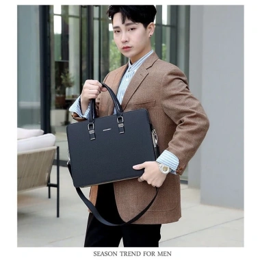 Túi Xách Da Công Sở San Leather 8.012 Cặp Da Cao Cấp Dành Cho Laptop Giá 9.6tr