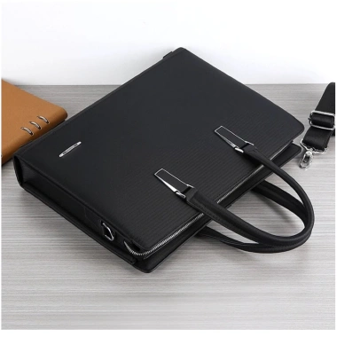 Túi Xách Da Công Sở SanLeather S9.066 - Cặp Da Laptop, Bảo Vệ 15.6 inch, Chỉ 870.400đ