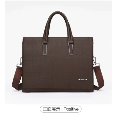 Túi Xách Da Công Sở SanLeather S9.066 - Cặp Da Laptop, Bảo Vệ 15.6 inch, Chỉ 870.400đ
