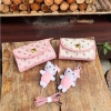 Túi xách da PU Hello Kitty đeo chéo dễ thương cho bé gái & nữ sinh Hàn Quốc - 78k 8
