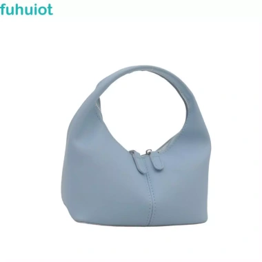 Túi xách da PU màu kẹo, túi lưỡi liềm đeo nách cầm tay thời trang học sinh - 111.888₫