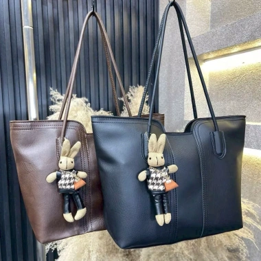 Túi xách da PU nữ công sở đeo vai tote 36cm dung tích lớn vừa A4 - Giá 145.555₫ 4