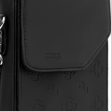 Túi Xách Da PU SLOCK Đeo Chéo Nam Nữ Monogram Đựng Điện Thoại - MONZI