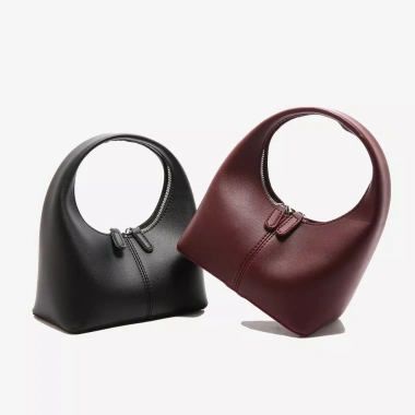 Túi xách da PU XYAX - Túi nách, chéo phong cách Pháp, dây kéo, màu cổ điển, chỉ 56.176₫