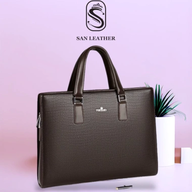 Túi xách Da San Leather S9.357 nam cao cấp, cặp văn phòng - giảm còn 984.500₫ 2 Túi xách Da San Leather S9.357 nam cao cấp, cặp văn phòng - giảm còn 984.500₫ 2