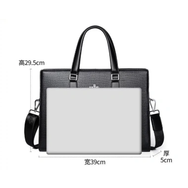 Túi xách Da San Leather S9.357 nam cao cấp, cặp văn phòng - giảm còn 984.500₫