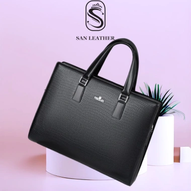 Túi xách Da San Leather S9.357 nam cao cấp, cặp văn phòng - giảm còn 984.500₫