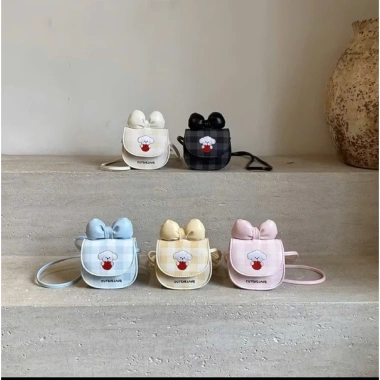 Túi Xách Da TT Nhí Mini Hoạ Tiết Gấu Cute Helahe Thêu Đính Nơ – Phù hợp cho bé đi chơi Tết, dạo phố – Giá chỉ 69.300₫ 9
