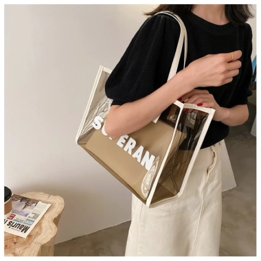 Túi xách đeo vai nhựa trong suốt Superan - Thời trang đi biển, shopping, giá 159.000₫ 8 Túi xách đeo vai nhựa trong suốt Superan - Thời trang đi biển, shopping, giá 159.000₫ 8