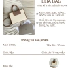Túi xách đeo vai nữ GILAN Elia bag size vừa iPad, sổ A5 - Giá ưu đãi 379k 2