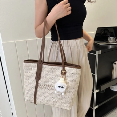 Túi xách đi biển họa tiết Summer nữ phong cách Hàn Quốc tote lớn H273 giá 129k 2