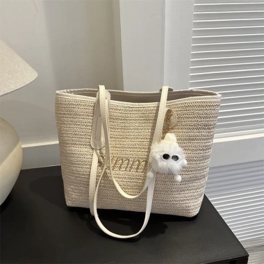Túi xách đi biển họa tiết Summer nữ phong cách Hàn Quốc tote lớn H273 giá 129k 10