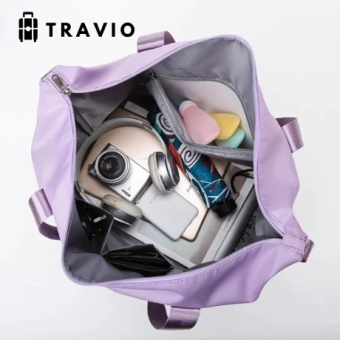 Túi Xách Du Lịch 2 Tầng Cỡ Lớn TRAVIO - Nhiều Ngăn, Chống Thấm Nước, Chống Trầy Xước, Giá 149.000 VND 4