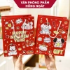 Túi xách giấy cứng họa tiết Tết cute, túi quà Tết dễ thương, giảm giá 14.900₫ 3