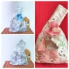 Túi xách Hanfu Trung Quốc, đeo cổ tay thắt nút hoa, đựng mỹ phẩm, giảm 20% 3