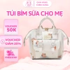 Túi xách kiêm balo bỉm sữa cho mẹ và bé, nhiều ngăn tiện dụng, giá 316.700 VND