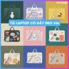 Túi xách Laptop PU chống nước, sốc, dây đeo vai - 13.3/14/15.6 inch, 169.900đ