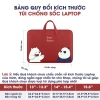Túi xách Laptop PU chống nước, sốc, dây đeo vai - 13.3/14/15.6 inch, 169.900đ 2